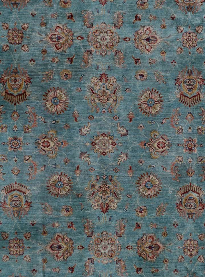 8' 3 x 11' 4 Hand Knotted Ziegler Rug