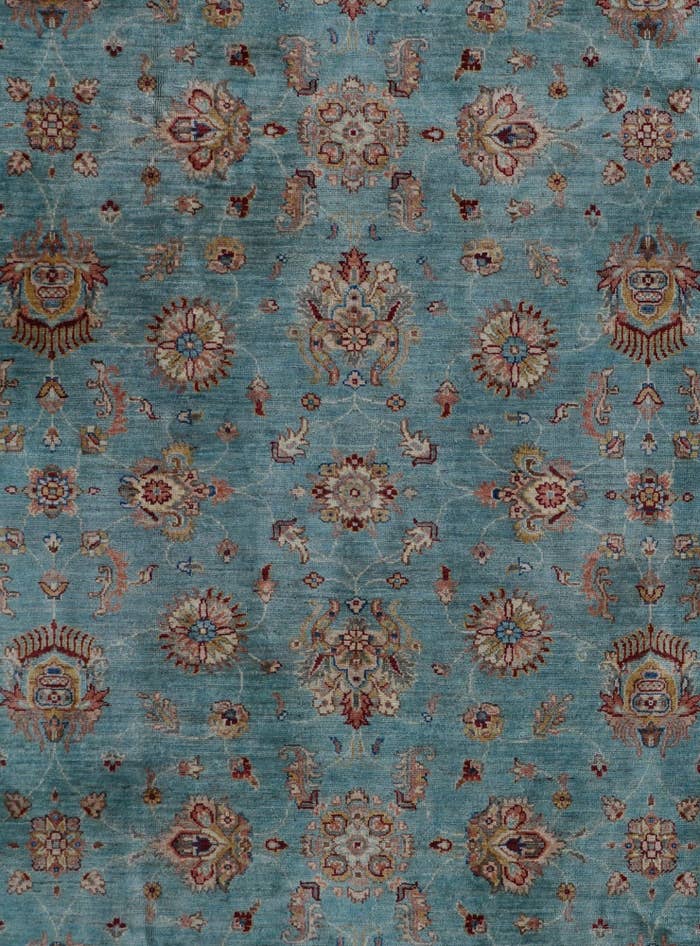 Detail image of 8' 3 x 11' 4 Hand Knotted Ziegler Rug