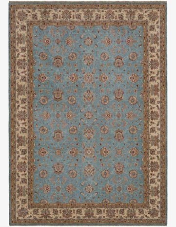 8' 3 x 11' 4 Hand Knotted Ziegler Rug