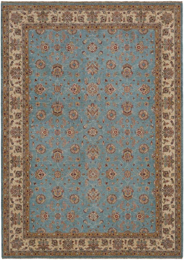 8' 3 x 11' 4 Hand Knotted Ziegler Rug