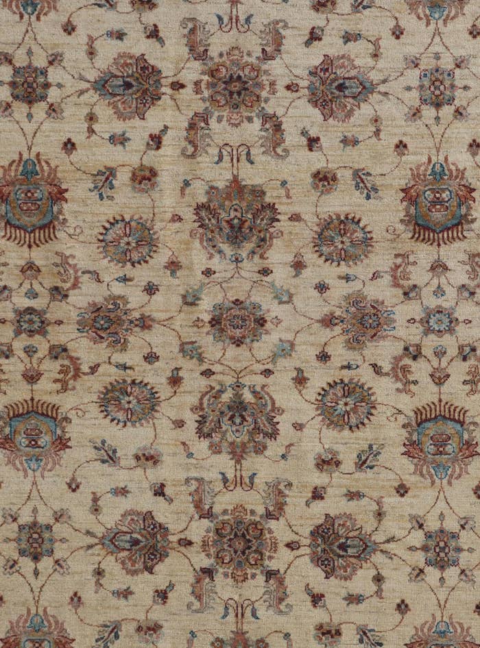 Detail image of 8' 3 x 11' 7 Hand Knotted Ziegler Rug