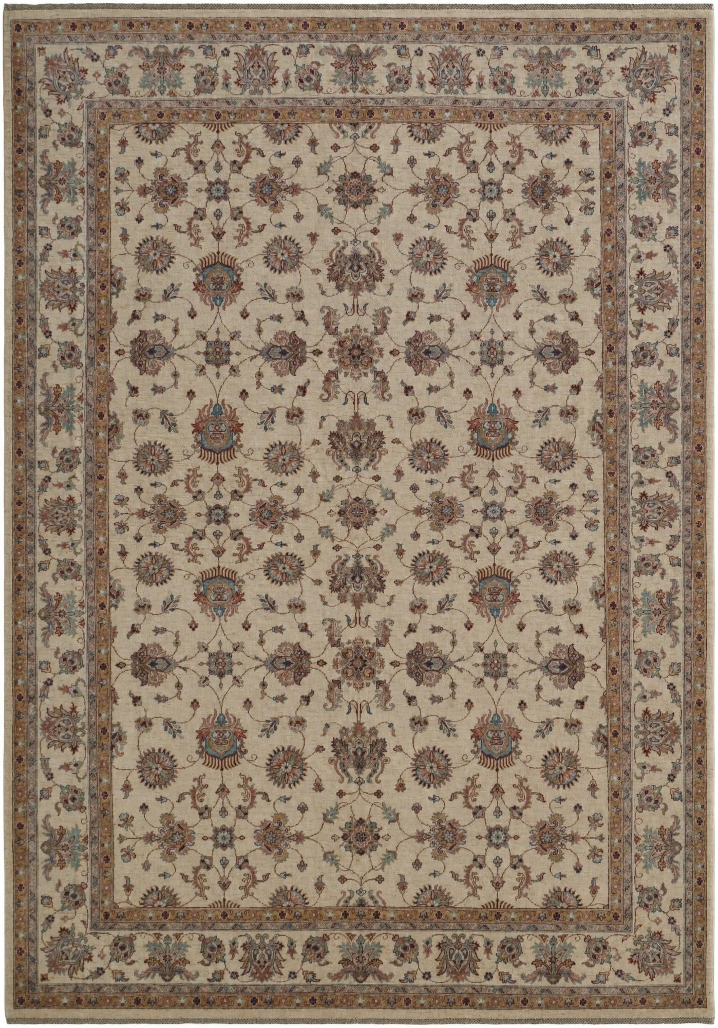 8' 3 x 11' 7 Hand Knotted Ziegler Rug