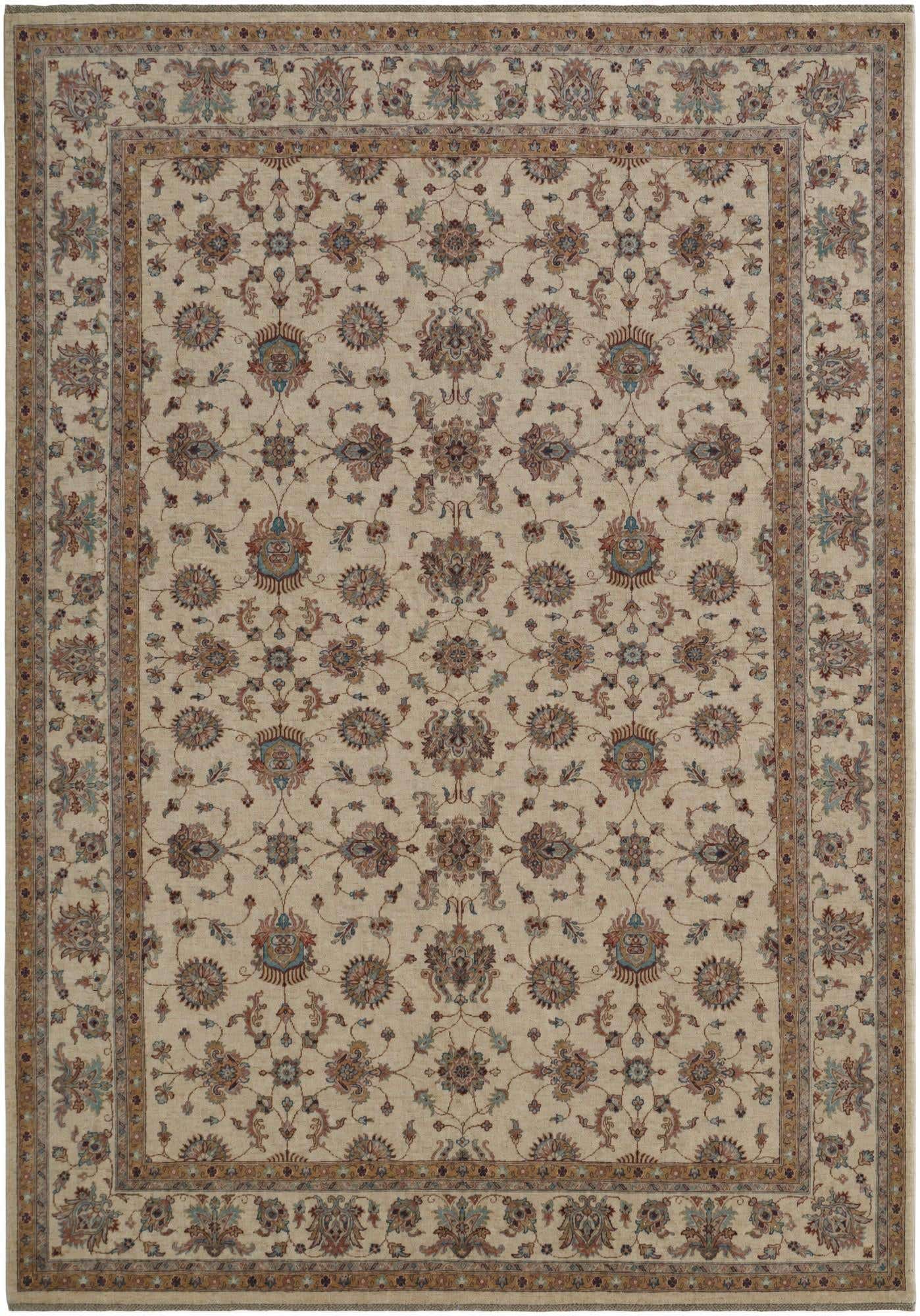 8' 3 x 11' 7 Hand Knotted Ziegler Rug