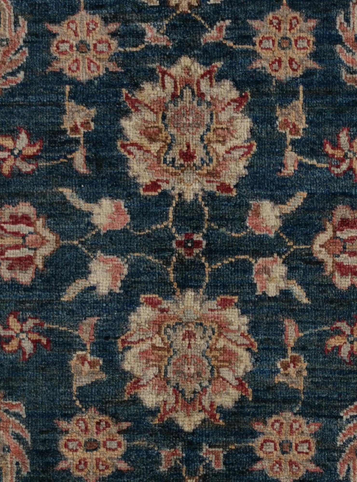 2' 7 x 4' Hand Knotted Ziegler Rug