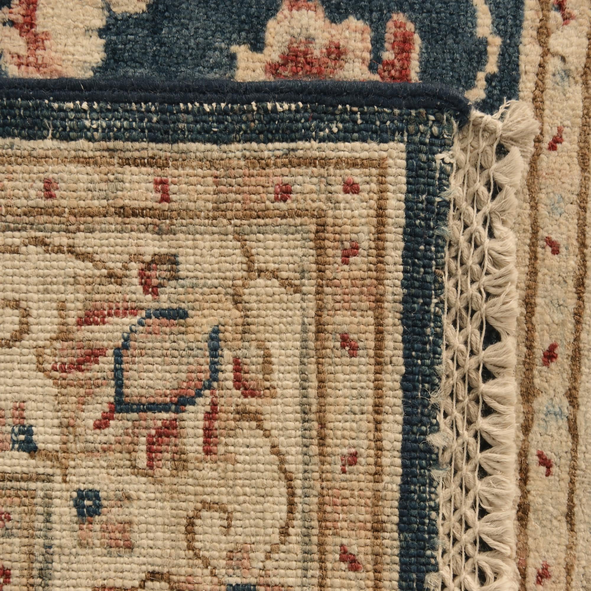 80cm x 120cm Hand Knotted Ziegler Rug