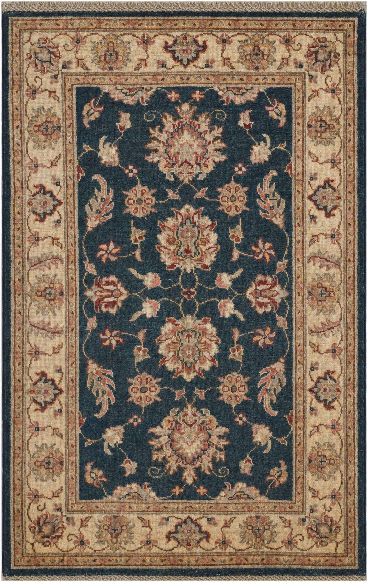 2' 7 x 4' Hand Knotted Ziegler Rug
