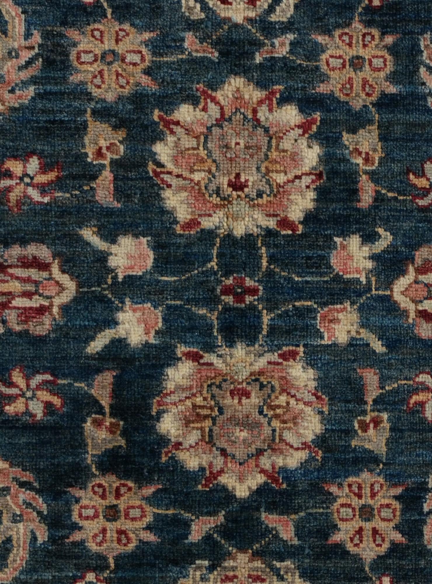 2' 9 x 4' Hand Knotted Ziegler Rug