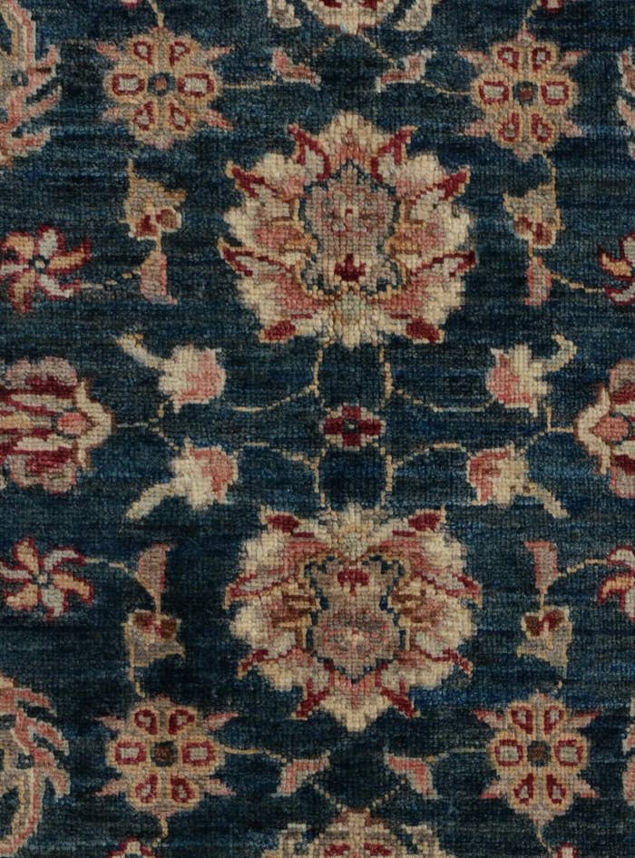 Detail image of 2' 9 x 4' Hand Knotted Ziegler Rug