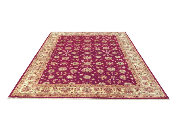 Detail image of 8' 4 x 11' 9 Hand Knotted Ziegler Rug