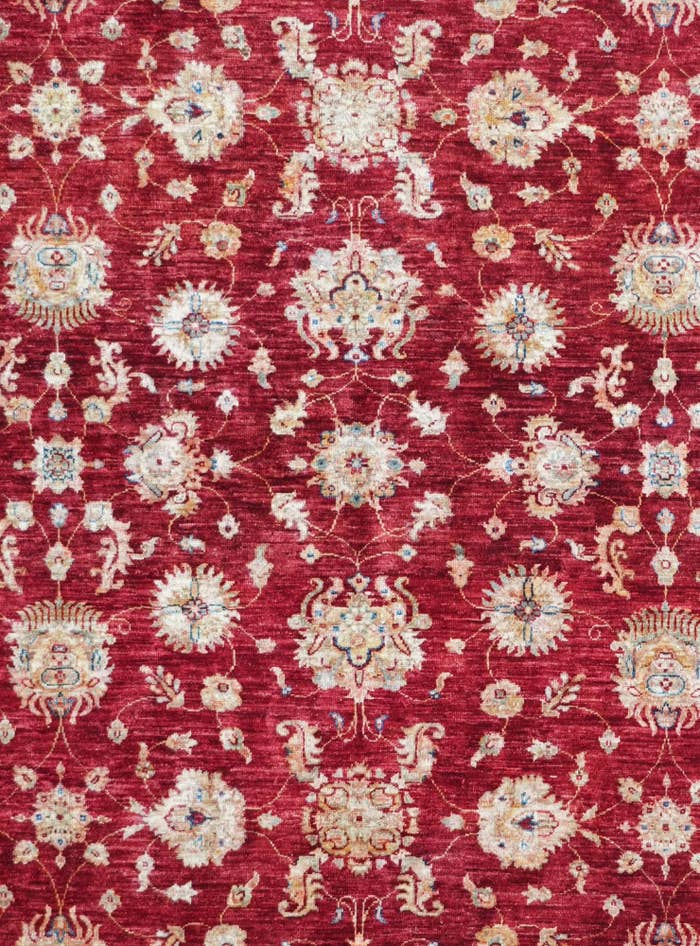 Detail image of 8' 4 x 11' 9 Hand Knotted Ziegler Rug