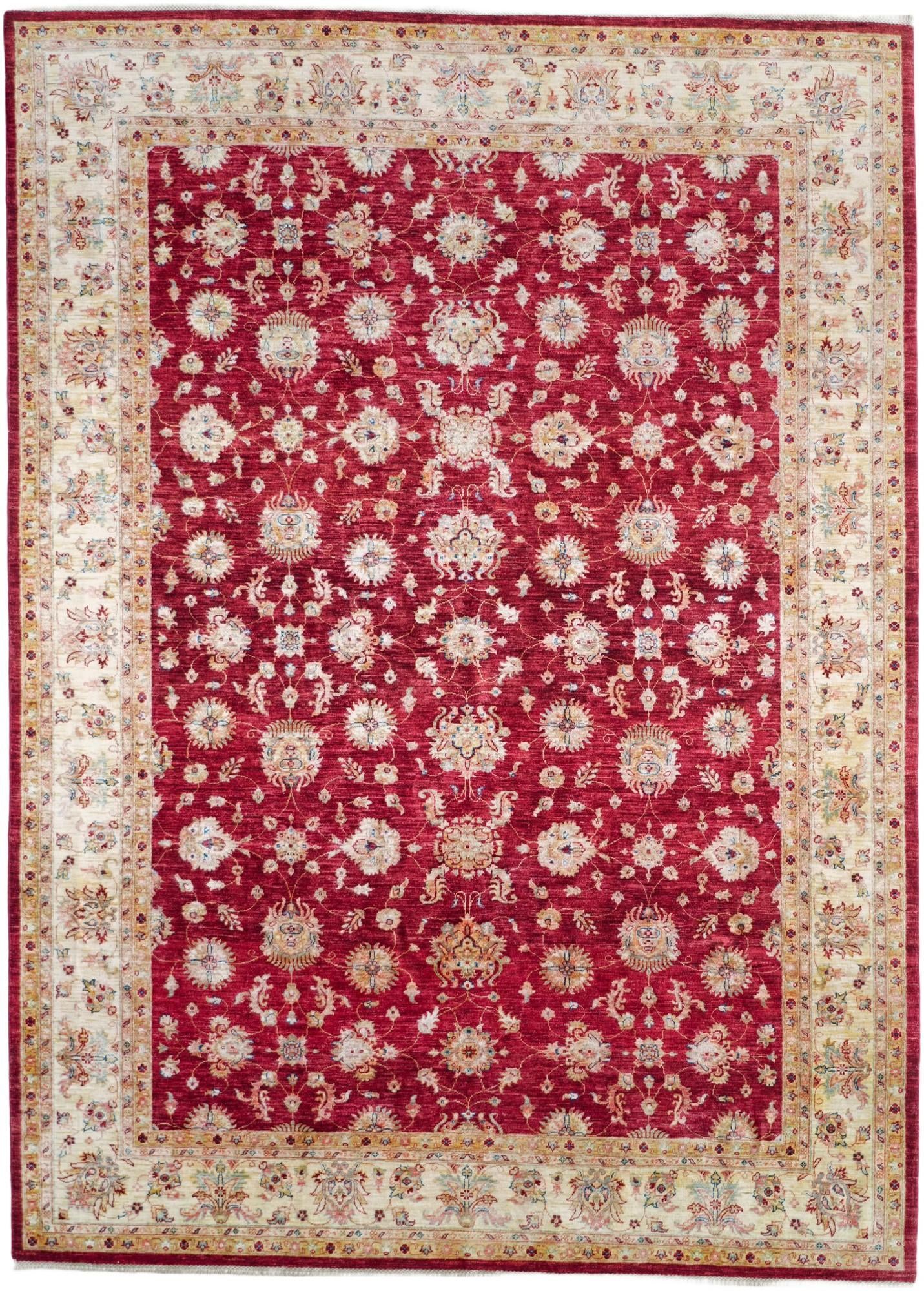 8' 4 x 11' 9 Hand Knotted Ziegler Rug