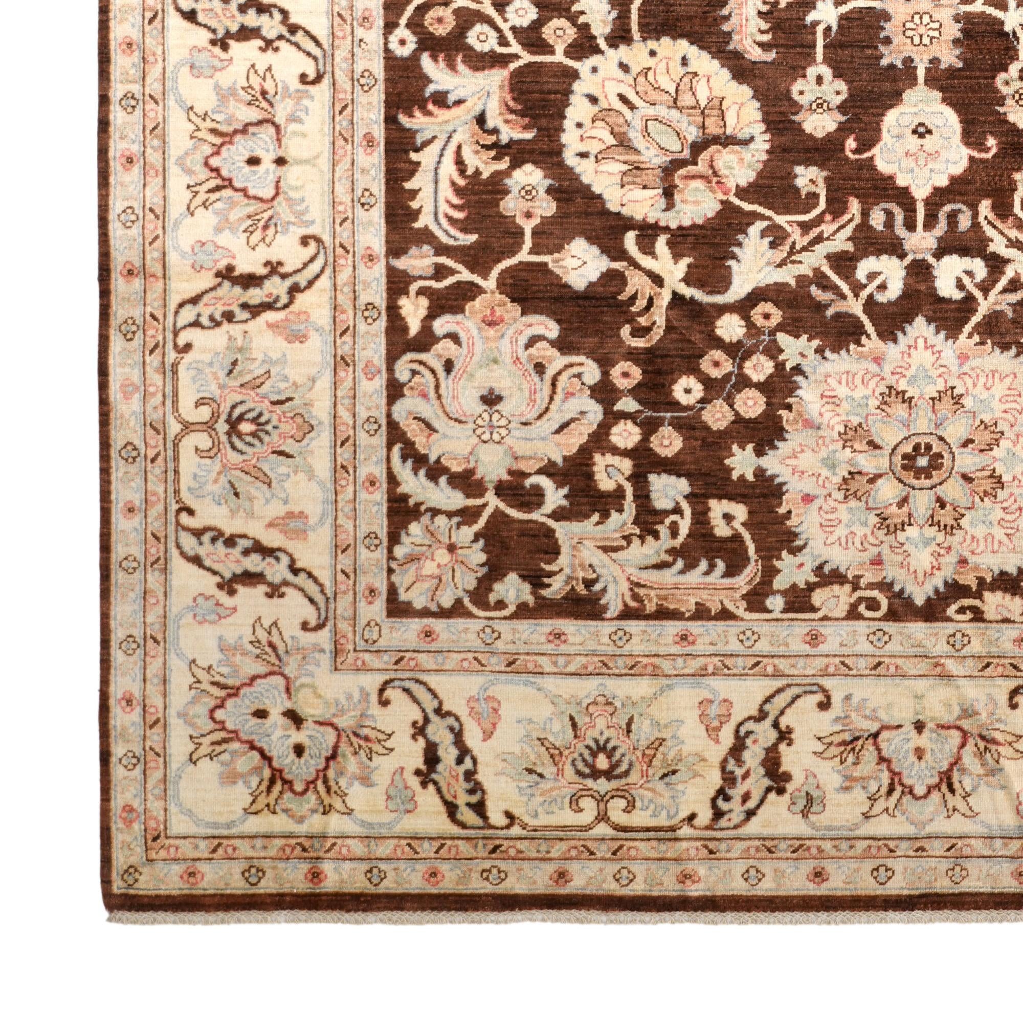 Detail image 7 of 12: 8' 4 x 10' 1 Hand Knotted Ziegler Rug