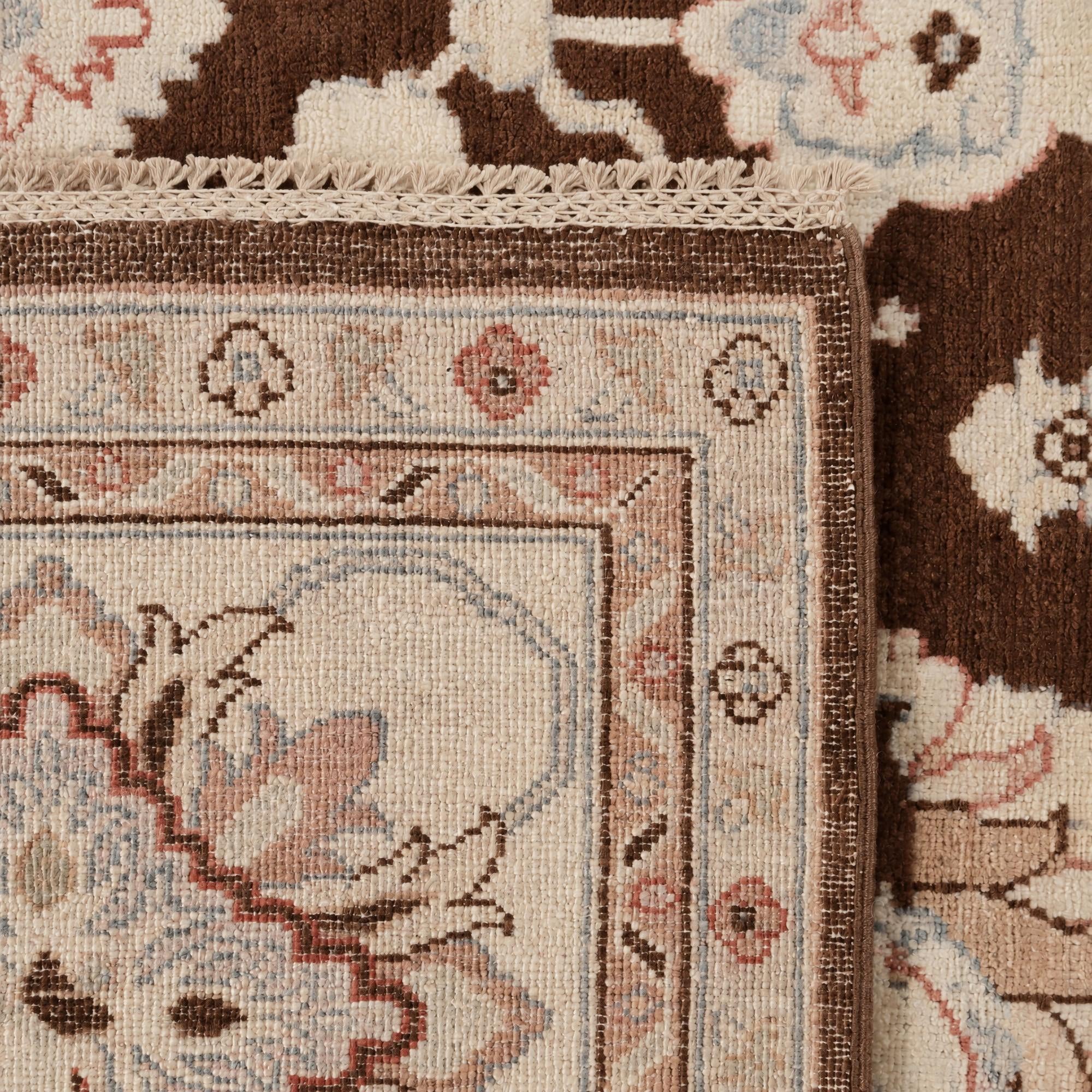 255cm x 310cm Hand Knotted Ziegler Rug