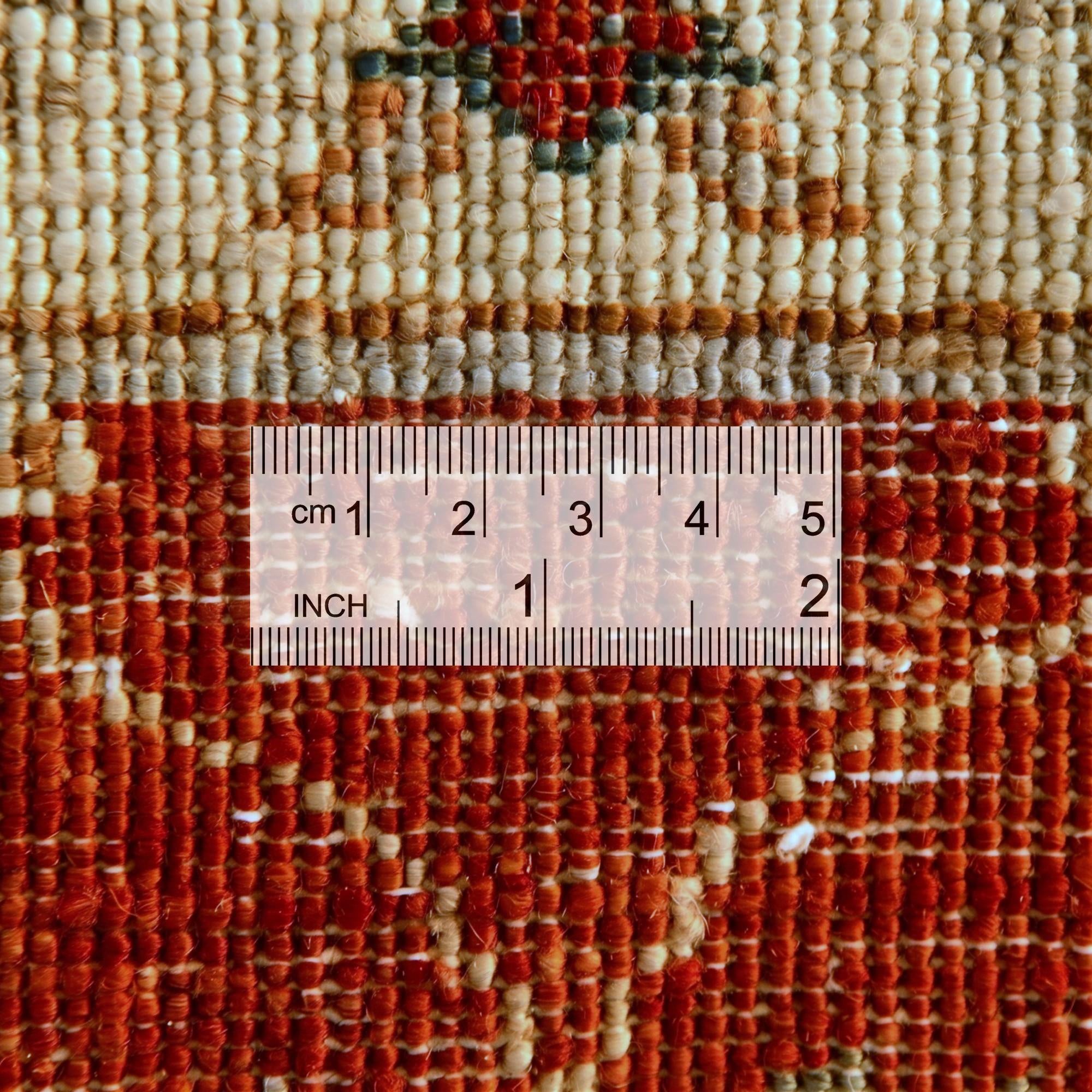 2' 1 x 3' 3 Hand Knotted Ziegler Rug