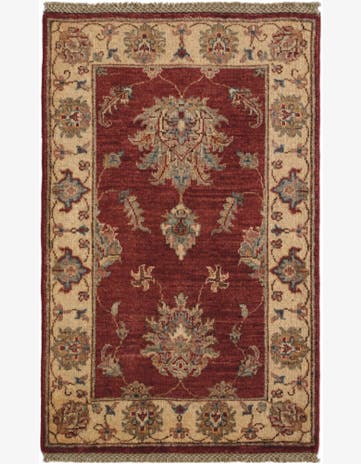 2' 1 x 3' 3 Hand Knotted Ziegler Rug
