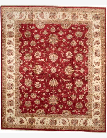 8' 4 x 10' Hand Knotted Ziegler Rug