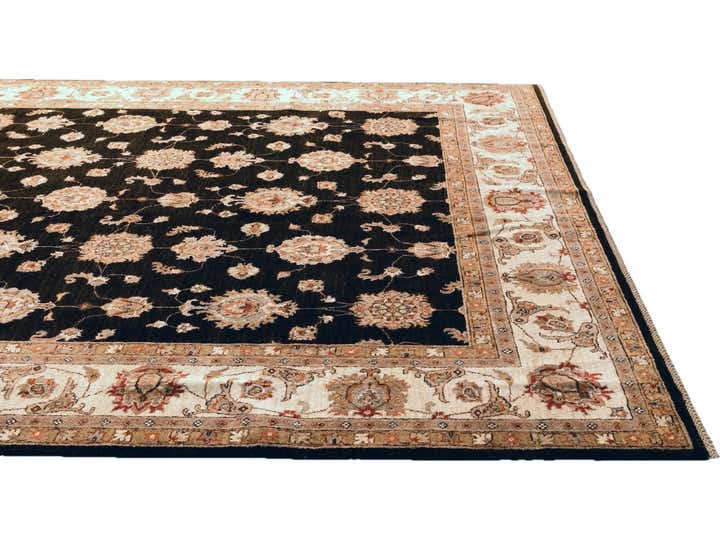 8' 4 x 11' 6 Hand Knotted Ziegler Rug