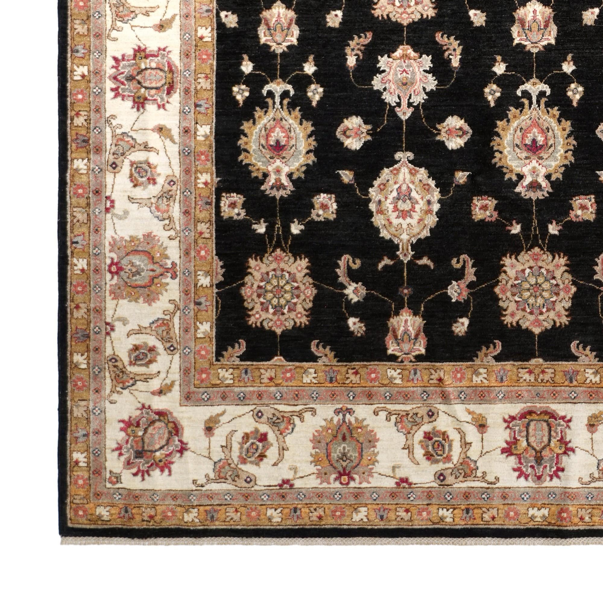 255cm x 350cm Hand Knotted Ziegler Rug