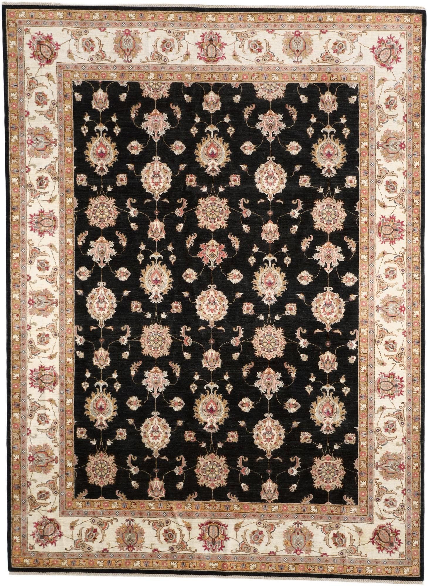 8' 4 x 11' 6 Hand Knotted Ziegler Rug