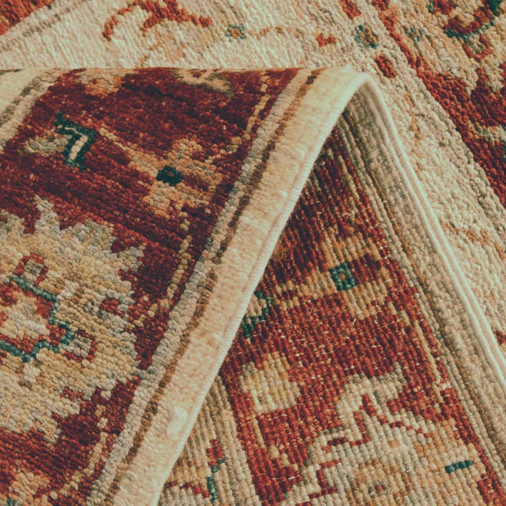 Detail image of 2' x 3' 2 Hand Knotted Ziegler Rug