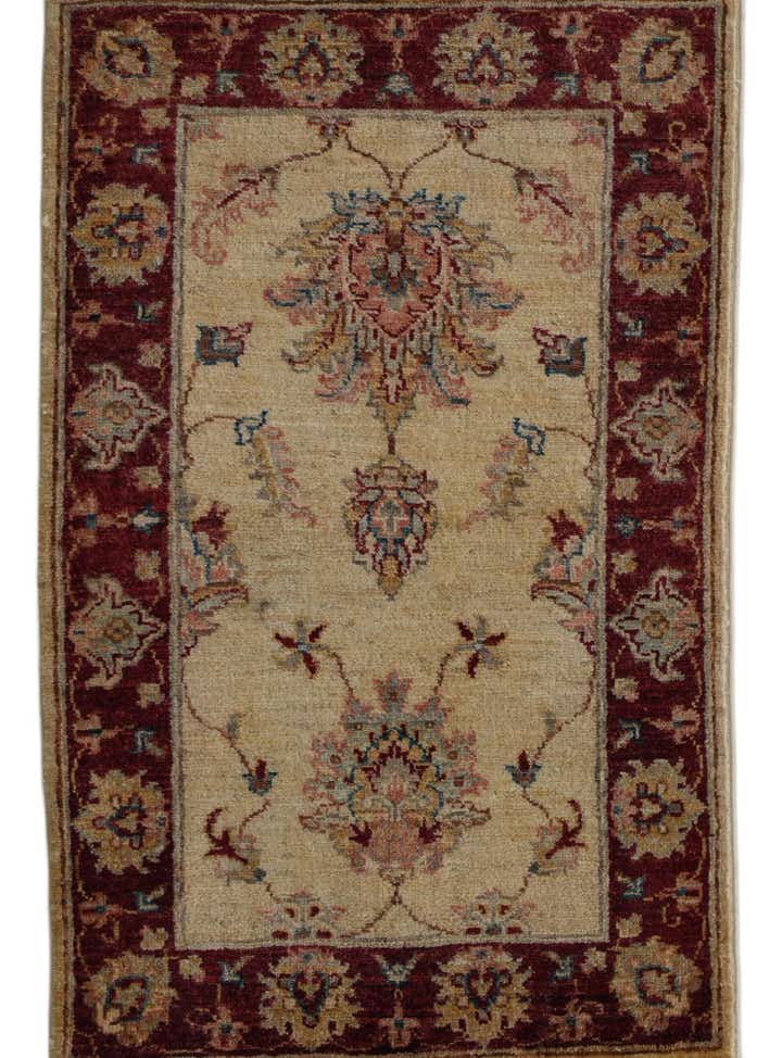 2' x 3' 2 Hand Knotted Ziegler Rug