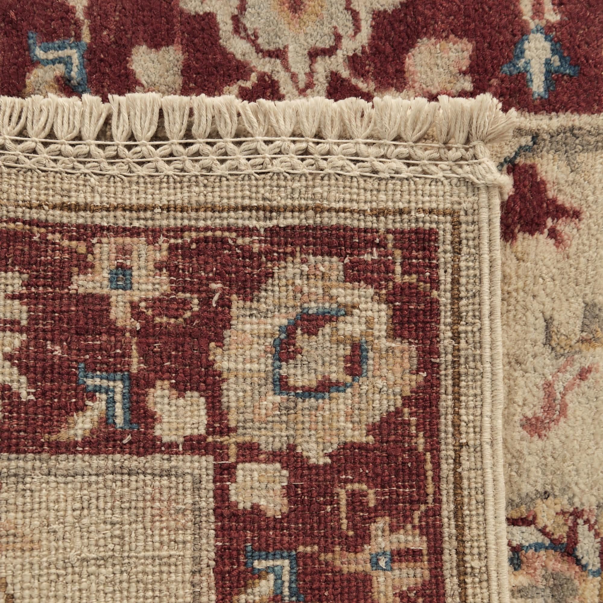Detail image 12 of 12: 2' x 3' 2 Hand Knotted Ziegler Rug