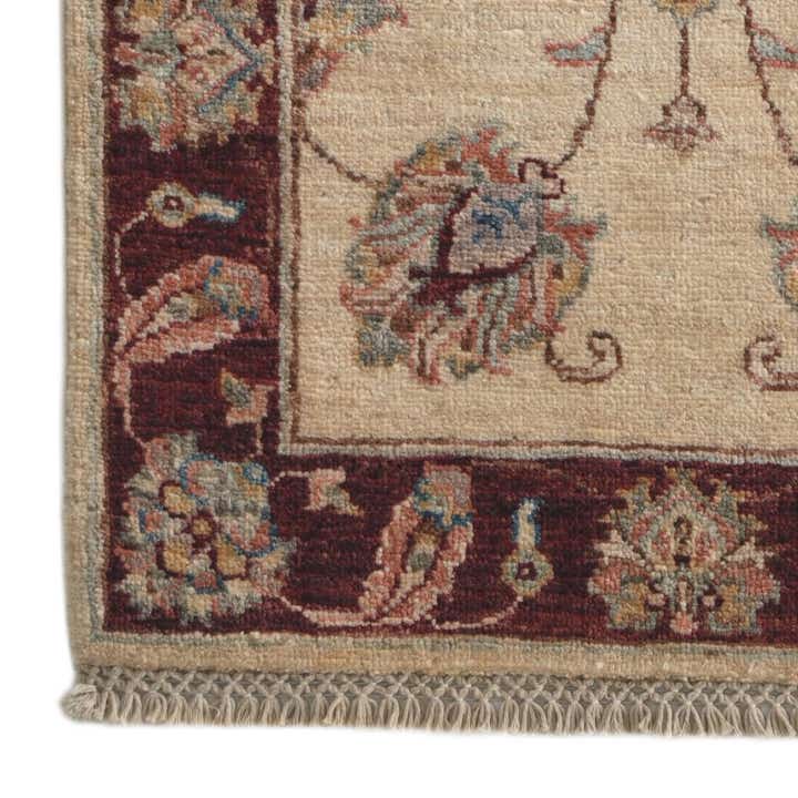 2' x 3' Hand Knotted Ziegler Rug
