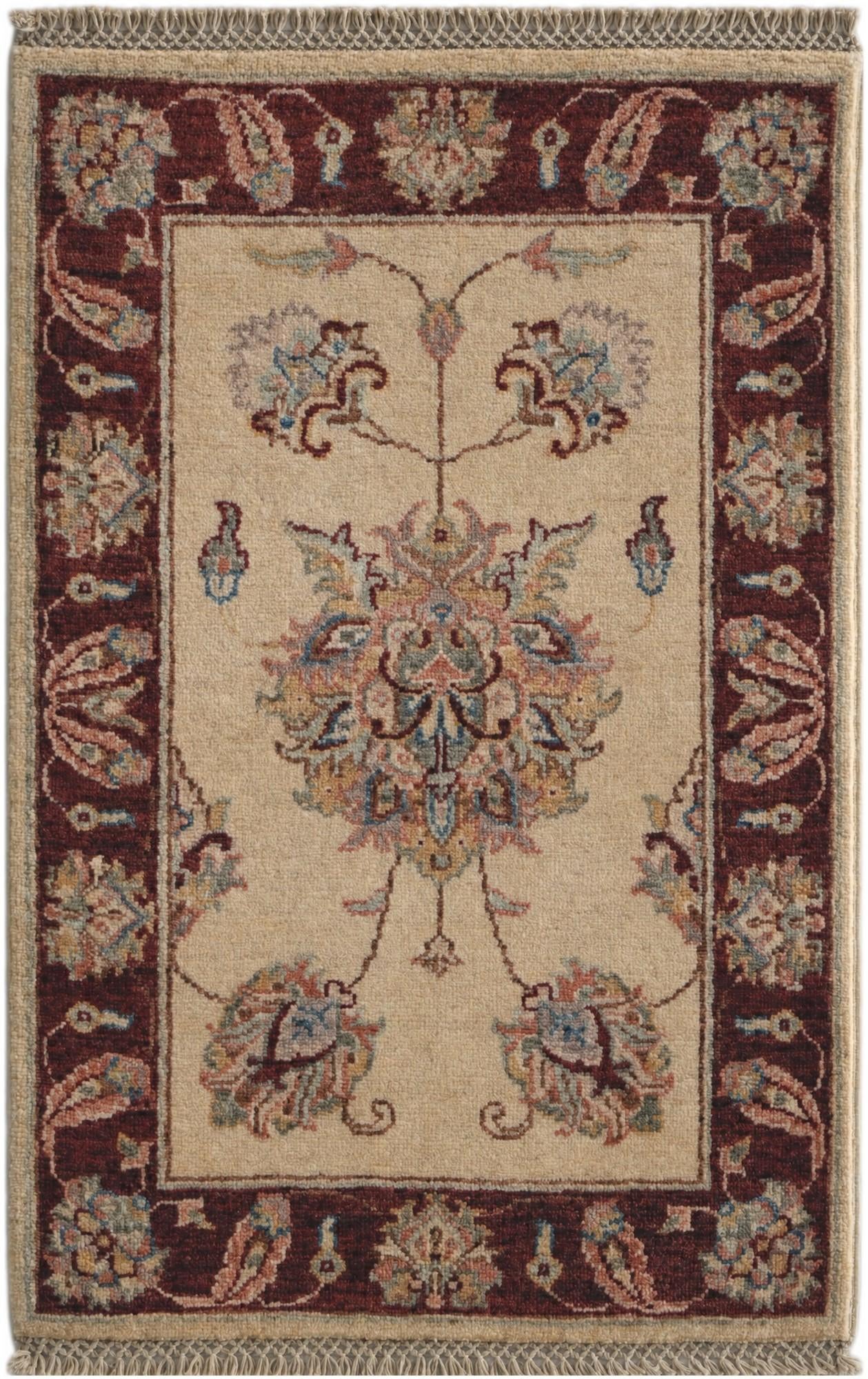 2' x 3' Hand Knotted Ziegler Rug