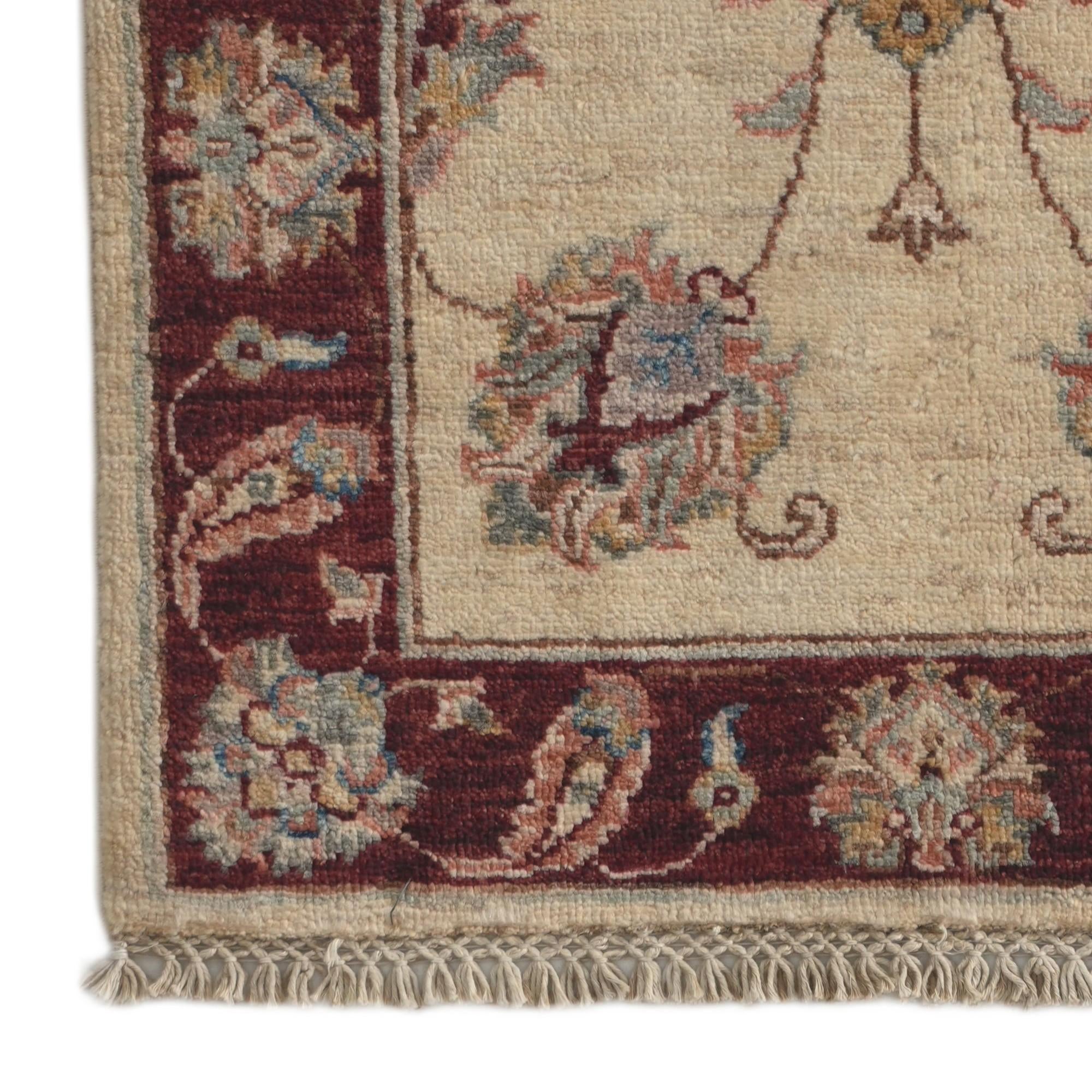 60cm x 90cm Hand Knotted Ziegler Rug