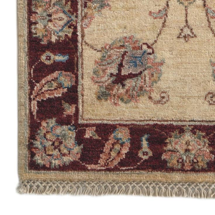 Detail image of 2' x 3' Hand Knotted Ziegler Rug