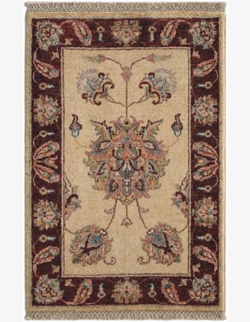 2' x 3' Hand Knotted Ziegler Rug