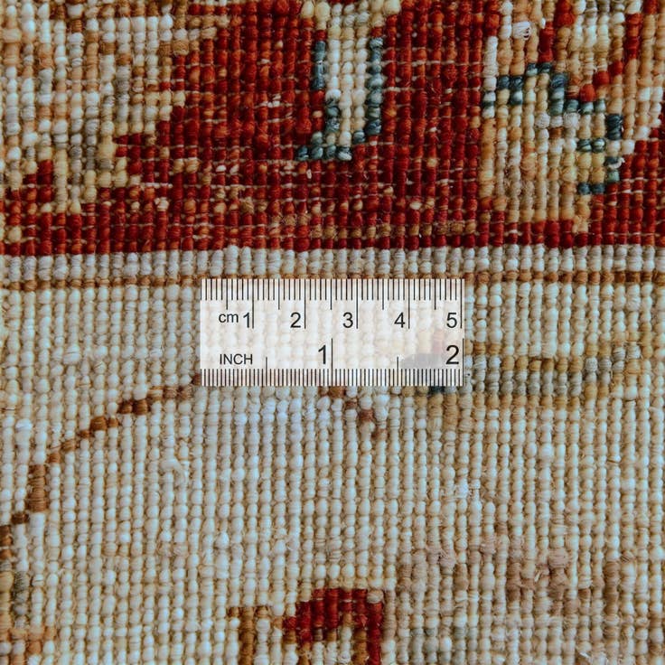 Detail image of 2' 1 x 3' Hand Knotted Ziegler Rug