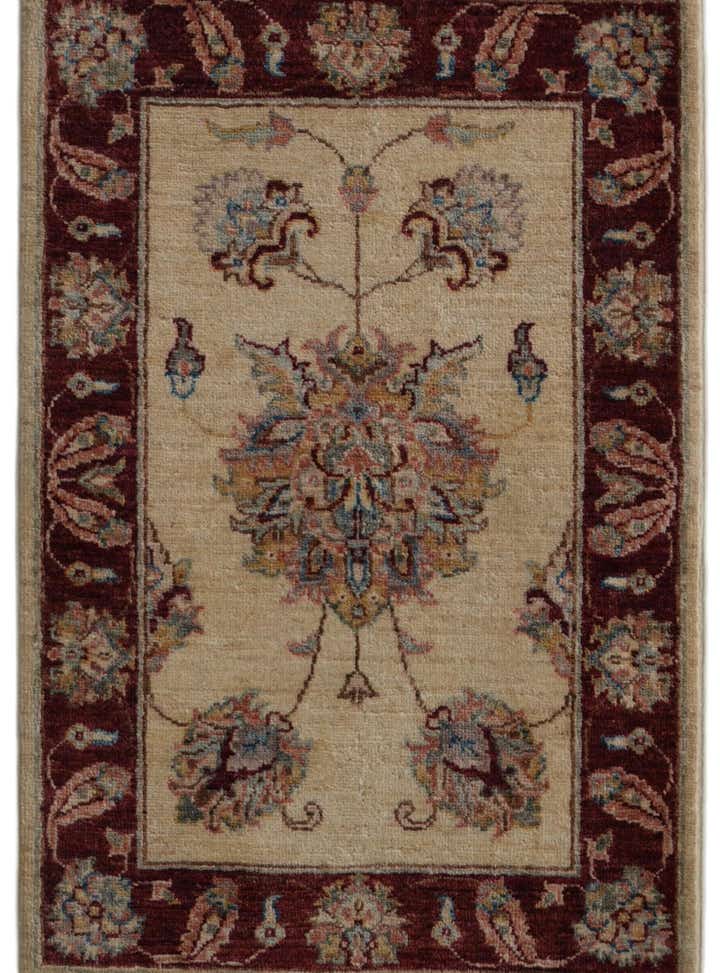 2' x 3' 1 Hand Knotted Ziegler Rug