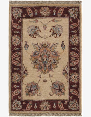 2' x 3' 1 Hand Knotted Ziegler Rug