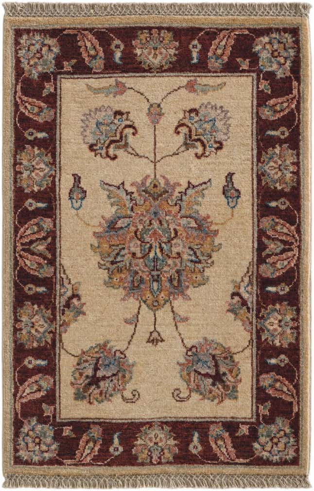 2' x 3' 1 Hand Knotted Ziegler Rug