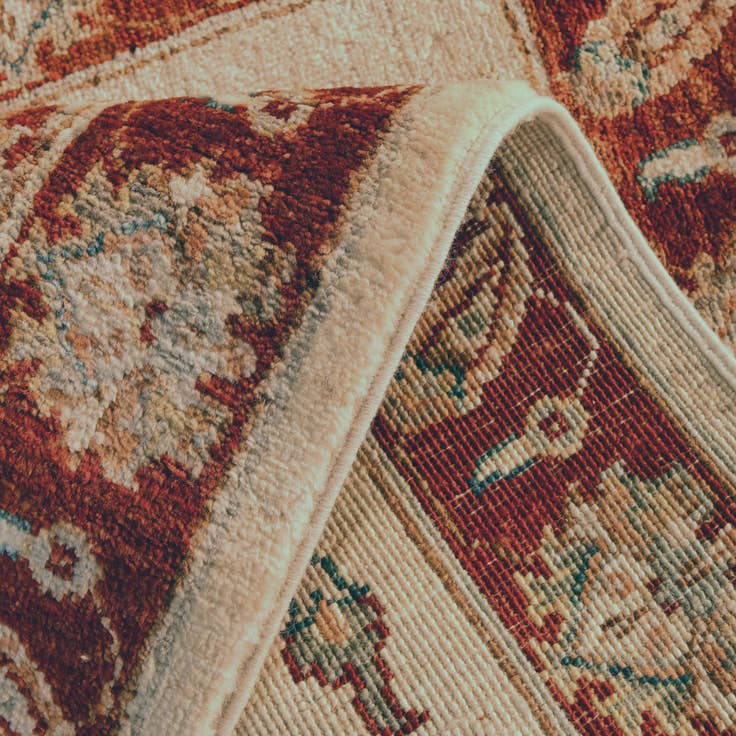 Detail image of 2' 1 x 3' Hand Knotted Ziegler Rug