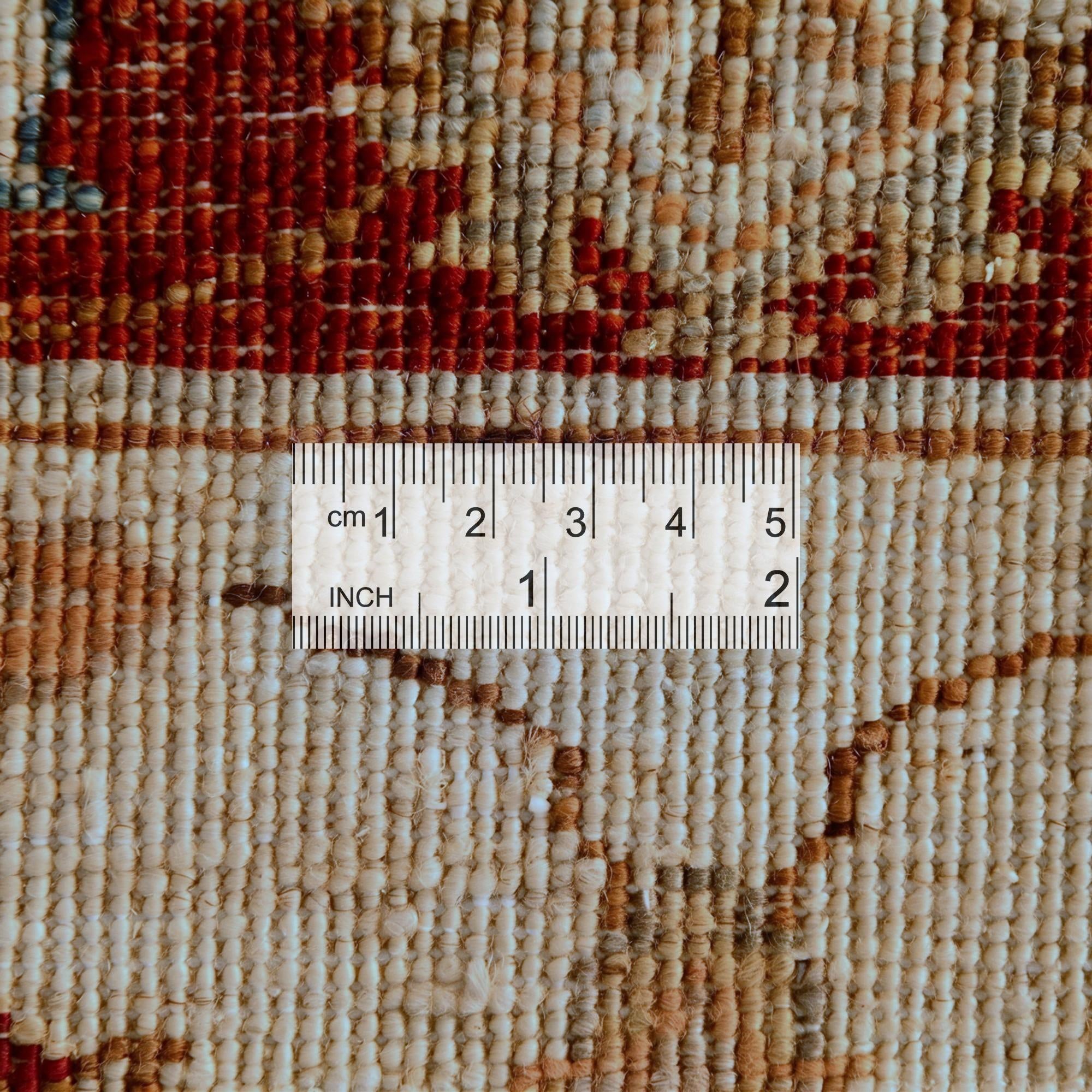2' x 2' 11 Hand Knotted Ziegler Rug