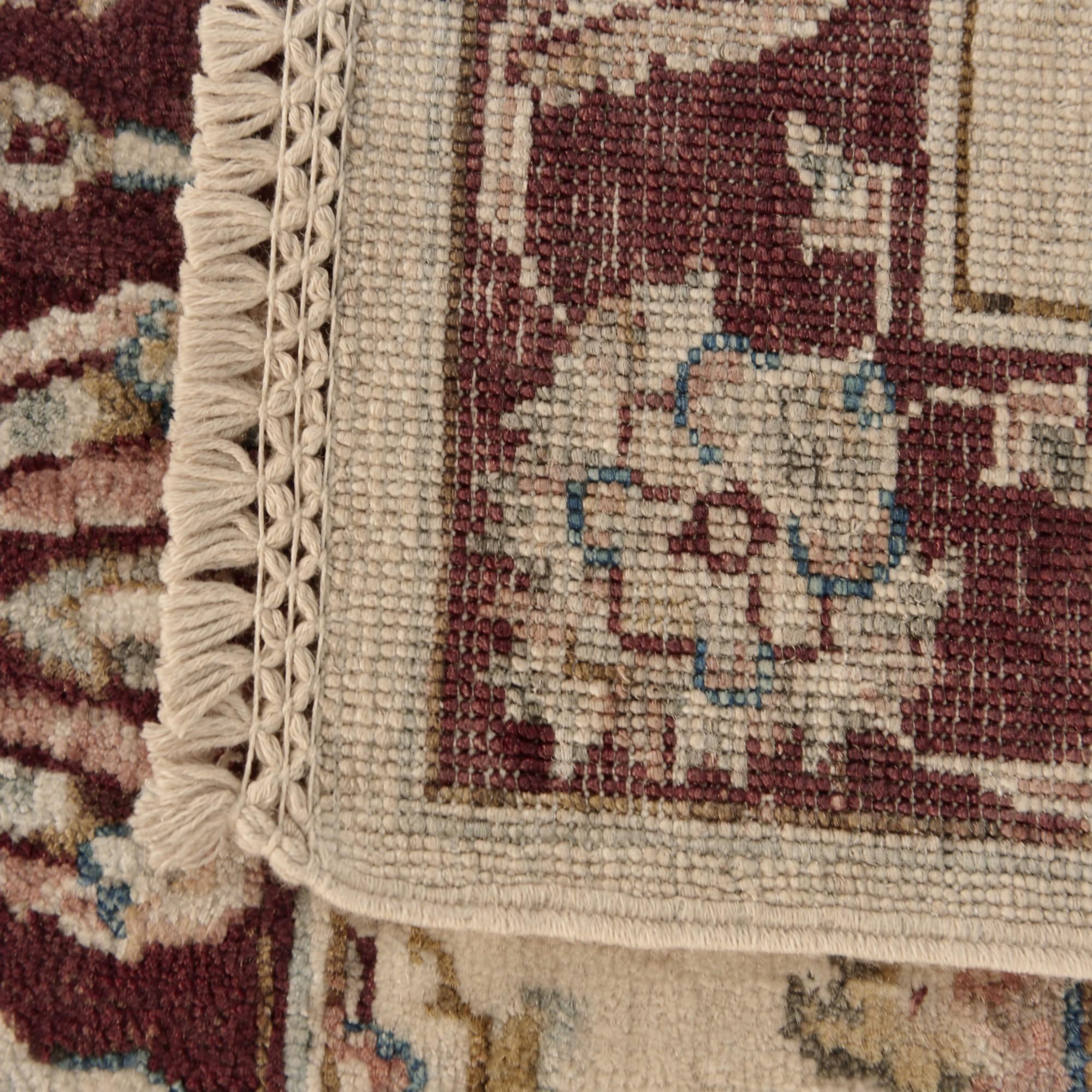 Detail image 12 of 12: 2' x 2' 11 Hand Knotted Ziegler Rug