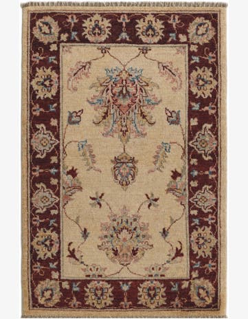 2' 1 x 3' 3 Hand Knotted Ziegler Rug