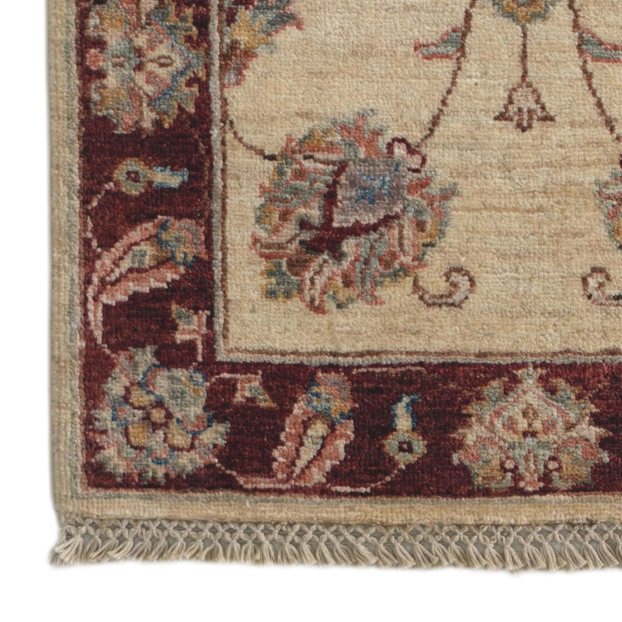 2' x 3' Hand Knotted Ziegler Rug