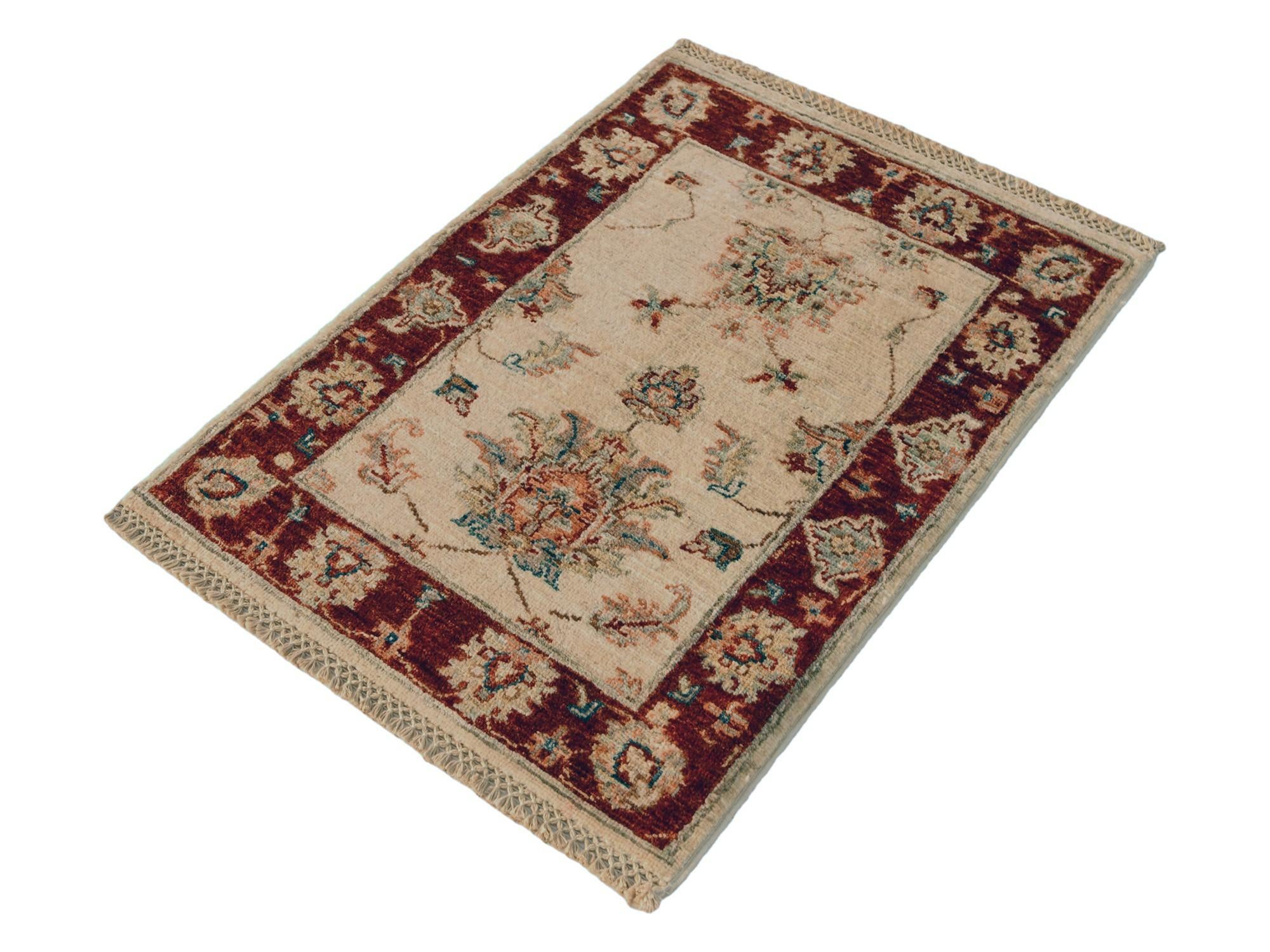 Detail image 4 of 12: 2' 1 x 2' 10 Hand Knotted Ziegler Rug