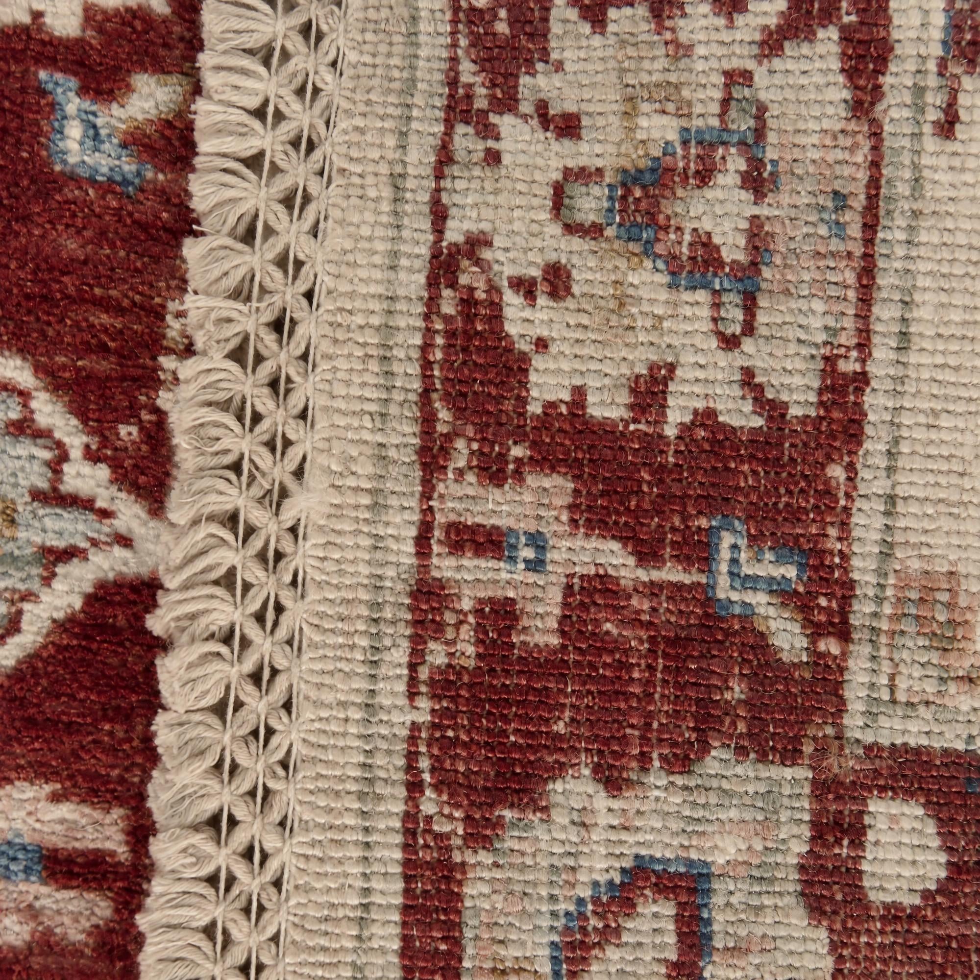 Detail image 12 of 12: 2' 1 x 2' 10 Hand Knotted Ziegler Rug