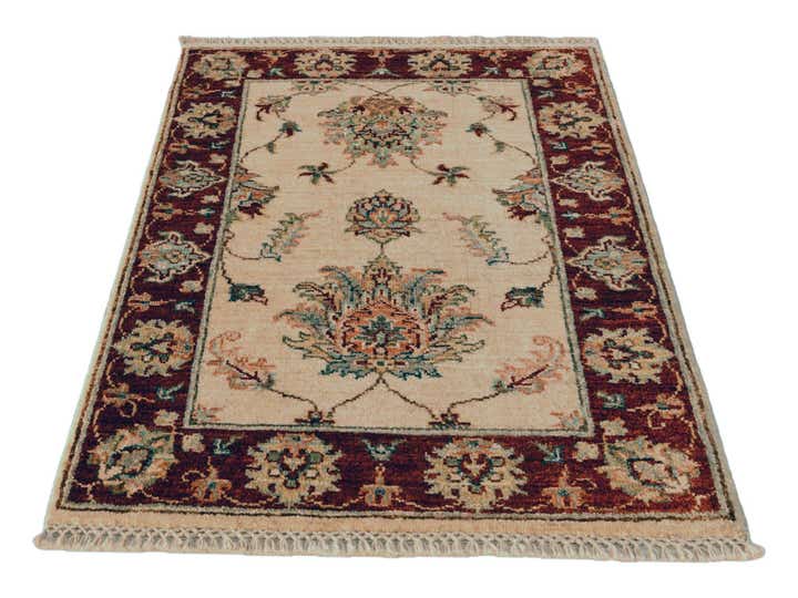 2' 2 x 3' 1 Hand Knotted Ziegler Rug