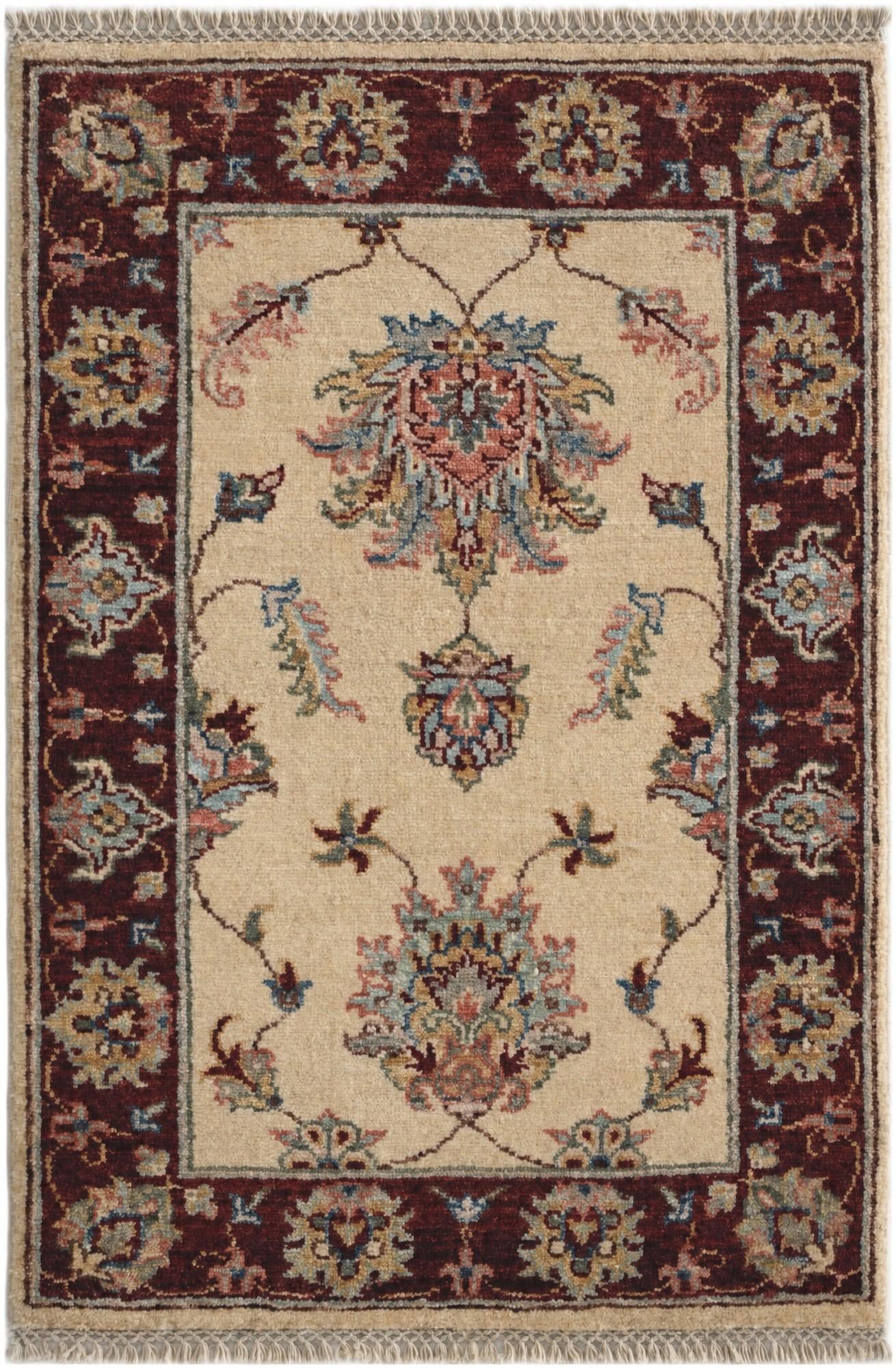 2' 2 x 3' 1 Hand Knotted Ziegler Rug