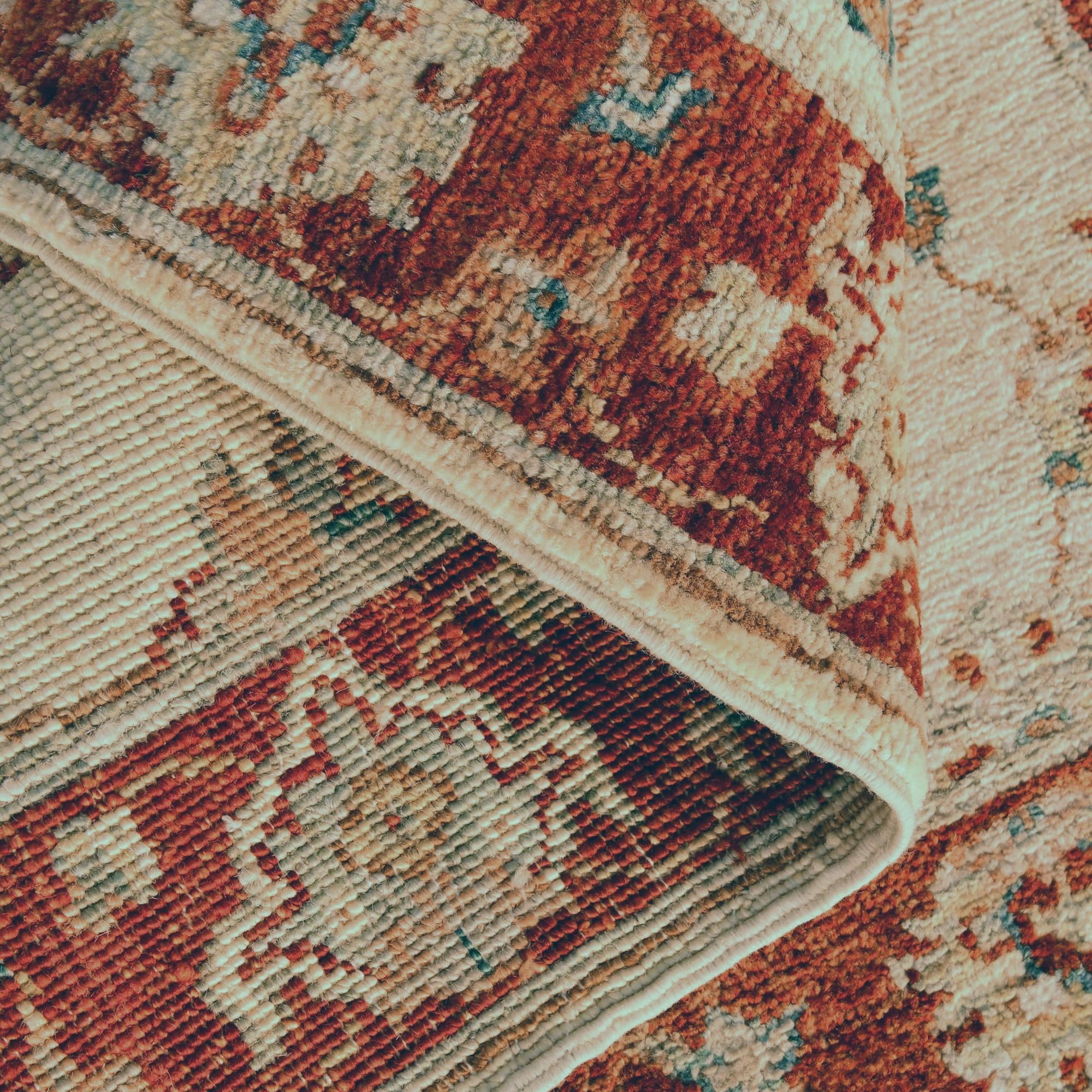 2' 1 x 3' Hand Knotted Ziegler Rug