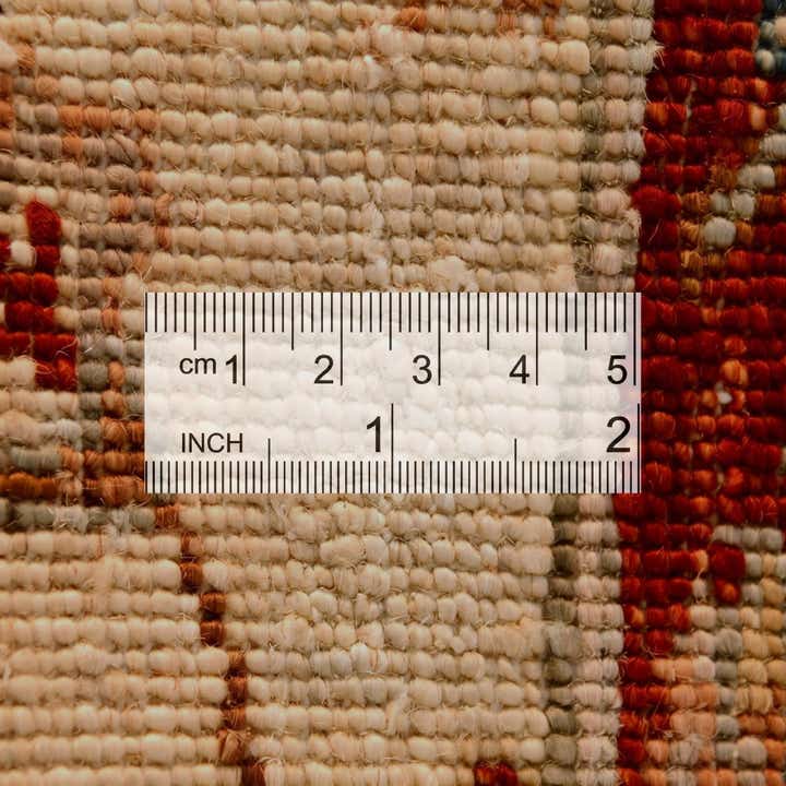2' 1 x 3' Hand Knotted Ziegler Rug