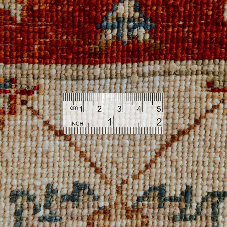 Detail image of 2' 2 x 3' Hand Knotted Ziegler Rug