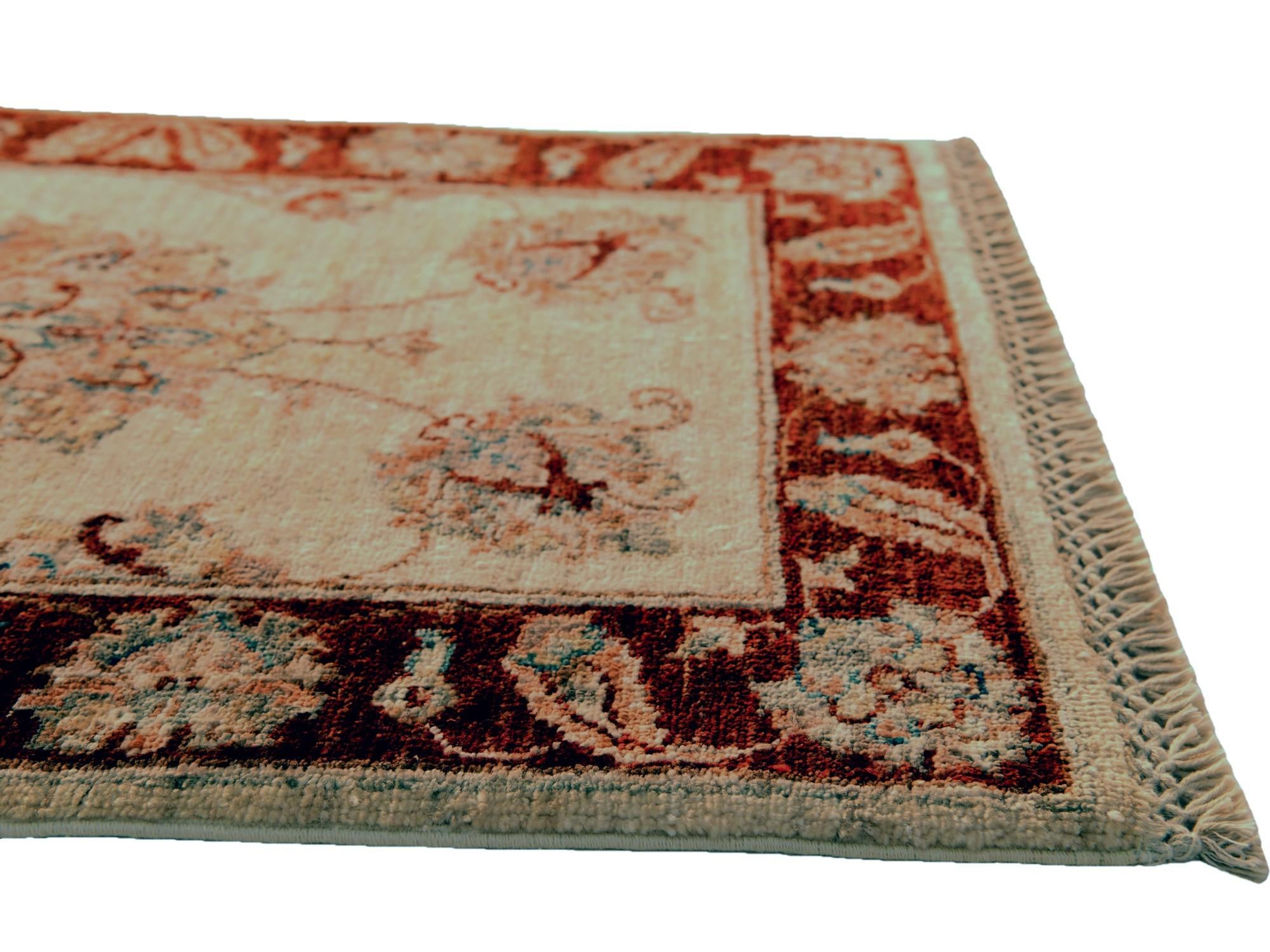 60cm x 90cm Hand Knotted Ziegler Rug