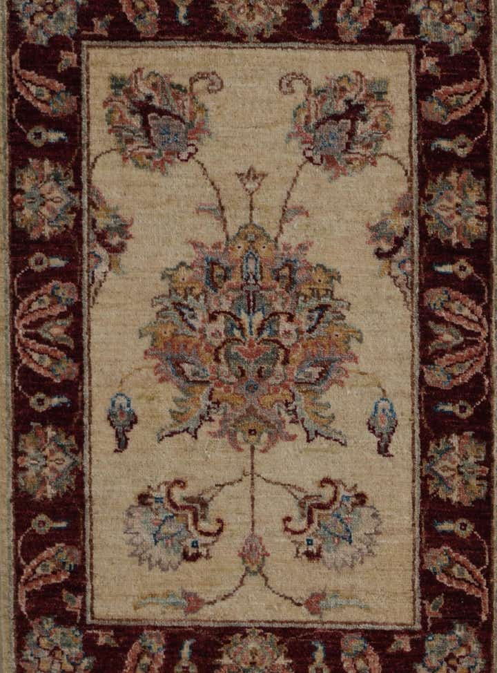 2' x 3' Hand Knotted Ziegler Rug