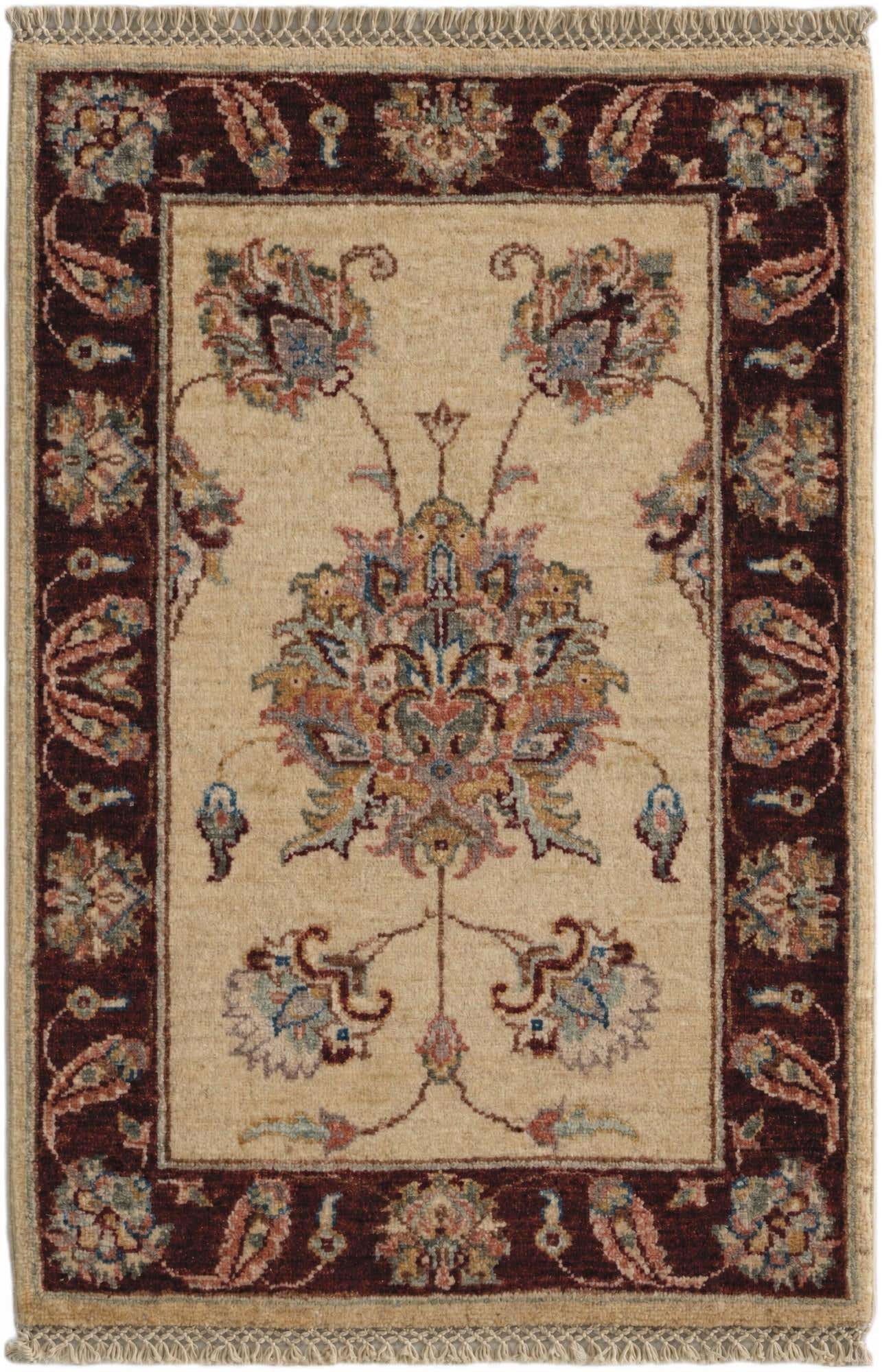 2' x 3' Hand Knotted Ziegler Rug